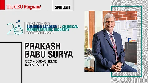 Prakash Babu Surya - CEO - Süd-Chemie India Pvt. Ltd.