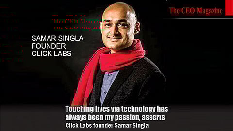 Samar Singla - founder - Click Labs