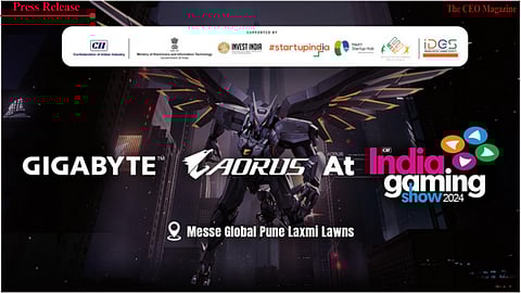 GIGABYTE Set to Showcase High-Tech Products and Host Intense CS2 1v1 Competition at India Gaming Show 2024
