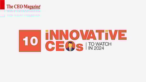 Listing - 10 Innovative CEOs to watch in 2024.