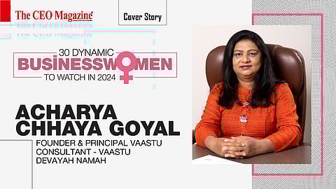 Acharya Chhaya Goyal - Founder and Principal Vaastu Consultant of Vaastu Devayah Namah