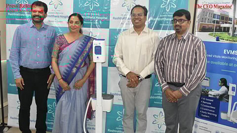 Rashtrotthana Hospital, Bengaluru Marks a Milestone as the First Hospital Under Rashtrotthana Parishat to Implement Contactless Remote Patient Monitoring with Dozee to Enhance Patient Safety