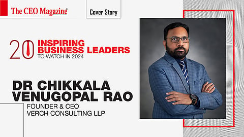 Dr. Chikkala Venugopal Rao -Founder &amp; CEO - Verch Consulting LLP