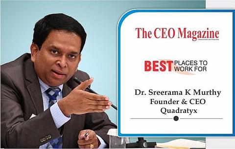 Dr Sreerama K Murthy - Founder & CEO - Quadratyx