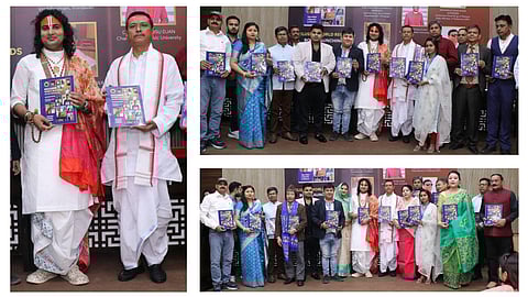 Exclusive World Records Book Launched by Aniruddhacharya Ji Maharaj and other prominent personalities, Honoring Talents from India and Abroad.