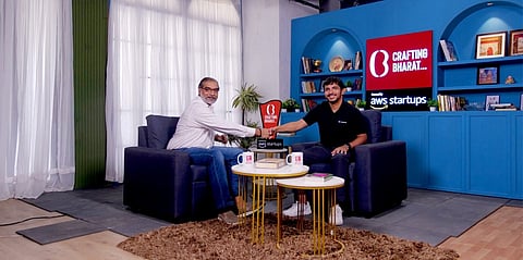 Crafting Bharat: A Podcast Series released its third episode with Sanket Shah, CEO of InVideo