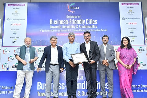 Ramky Infrastructure Wins FICCI’s Smart Urban Innovation Award