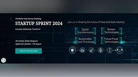 Bühler India Announces Startup Sprint 2024 Challenge for Food and Feed Value Chain Startups