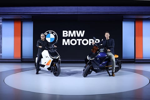 The all-new BMW CE 04: First premium electric two-wheeler in India.