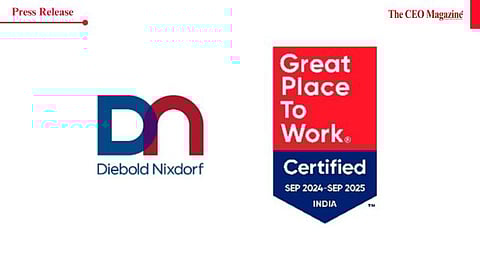 Diebold Nixdorf India Pvt. Ltd. Is Now Great Place To Work® Certified™