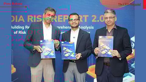 (L-R) Mr. Sandeep Goradia - Chief Corporate Solution Group, ICICI Lombard, Mr. Hersh Shah, CEO - IRM India Affiliate and Mr. Gaurav Arora - Chief UW, Claims & Property, ICICI Lombard