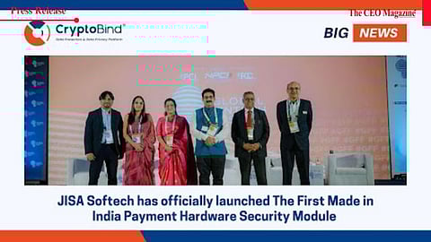 JISA Softech has officially launched the First Made in India Payment Hardware Security Module