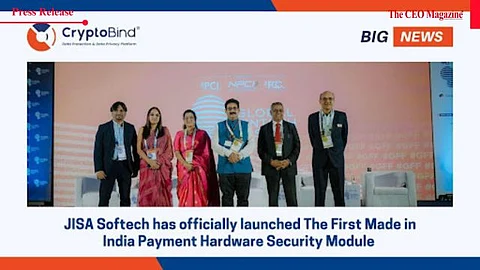 JISA Softech has officially launched the First Made in India Payment Hardware Security Module