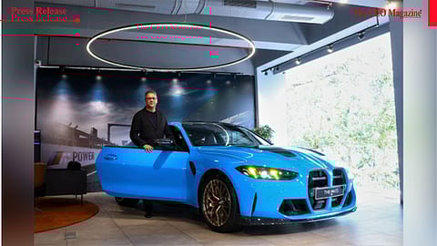 Exclusivity for the racetrack and the road. The all-new BMW M4 CS launched in India.