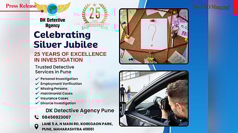 DK Detective Agency Pune Celebrates Silver Jubilee, Marks 25 Years of Excellence in Investigation