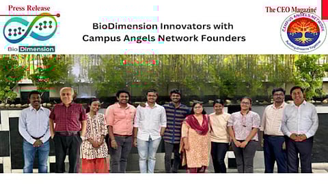 Biodimension Technology Secures ₹121 Lakh in Funding Led by Campus Angels Network