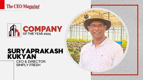 SURYAPRAKASH KUKYAN CEO & DIRECTOR - SIMPLY FRESH