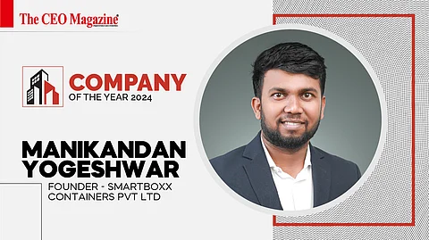 MANIKANDAN YOGESHWAR - FOUNDER - SMARTBOXX CONTAINERS PVT LTD
