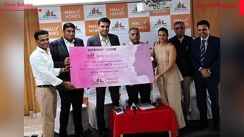 CREDAI-MCHI launches the 'Stree Awas Yojna' at the 32nd Property Expo! Exclusively for first-time women homebuyers purchasing homes on Sunday at Expo