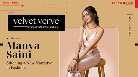 Velvet Verve: Stitching a new narrative in fashion
