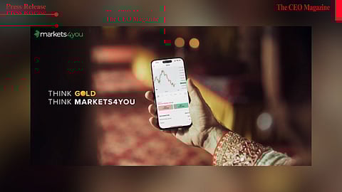 Empowering Gold Traders: Markets4You Unveils Innovative Campaign to Make Digital Gold Trading More Accessible