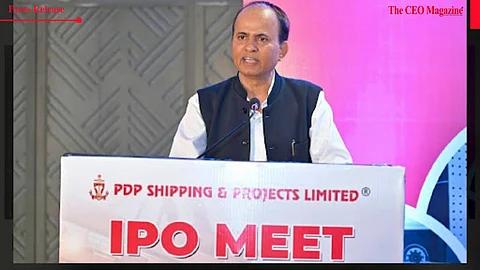 PDP SHIPPING & PROJECTS LIMITED ANNOUNCES IPO OPENING