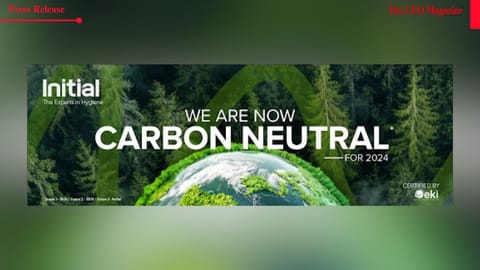 Rentokil Initial Hygiene Achieves Carbon Neutrality for 2024: An industry-leading milestone in Sustainability.