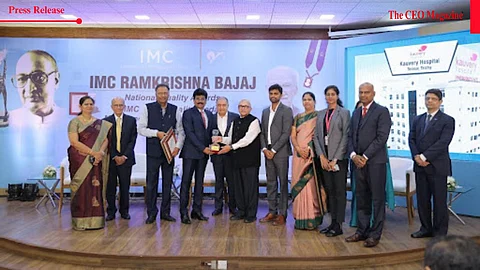 Wins the Prestigious IMC Ramkrishna Bajaj National Quality Award 2024