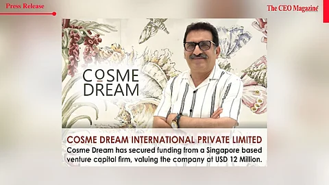 Cosme Dream Secures Seed Funding from Singapore-Based VC Firm; Valued at $12 Million