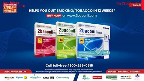 Rusan Pharma’s 2baconil Launches Anthem-Led “2baconil Kar, Zindagi Fulfil Kar” Campaign on World No Tobacco Day 2025