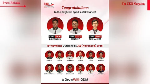 ODM Educational Group Achieves Remarkable Success in JEE (Advanced) 2025