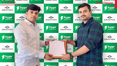 Parshuram Paka , Founder Gravton Motors and Talluri Sai Rahul, CEO Hypr Electric