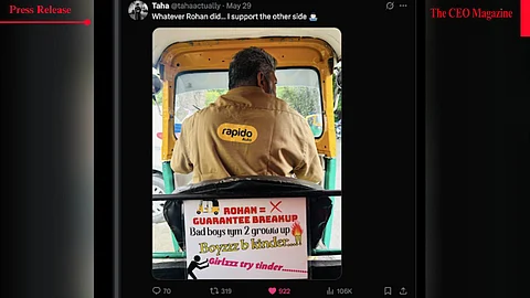 Peak Bengaluru Moment: Bengaluru Rapido Driver’s Anti-Rohan Message Breaks the Internet