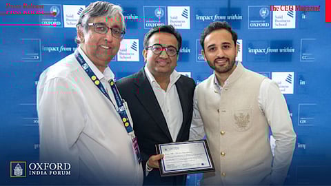 Oxford India Forum Recognizes Varun Chaudhary as a Transformative South Asian Leader at Oxford Saïd