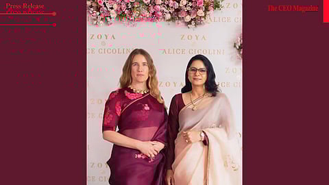 A first-of-its-kind in Indian Luxury: Zoya and Alice Cicolini Craft a Limited-Edition Capsule