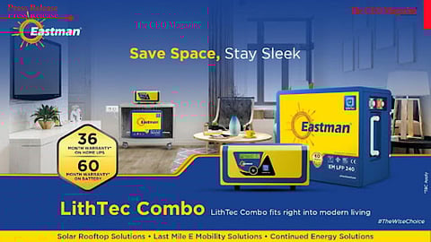 Combining lithium battery technology with Eastman’s trusted UPS range for smarter, safer, and longer- lasting power backup