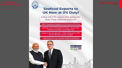 Kings Infra Welcomes India–UK FTA: Marine Exports to the UK Now Duty-Free
