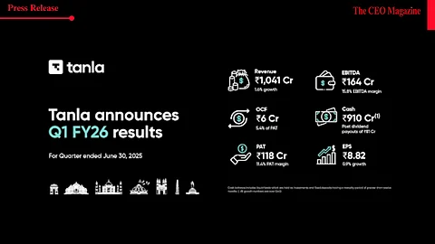 Tanla Announces First Quarter Results for FY26