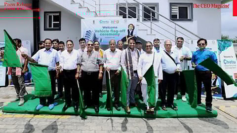 Chetu Foundation and Akshaya Patra flag off electric vehicles to fuel young minds with nutritious meals.