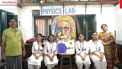 Lab in a box demonstration at Serampore Girls’ High School
