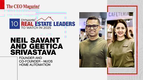 Neil Savant and Geetica SrivastavaFounder and Co-Founder - NUOS Home Automation