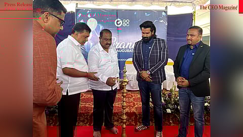 L-R: Anish Pattaly - Director of Business Development, GO EC, Prasad Gowda - KPCC Spokeperson, M Satish Reddy – MLA, P G Ramnath – CEO, GO EC, and P A Jaffar – CMD, GO EC.