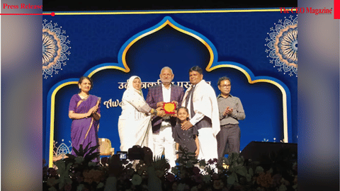 Imtiaz Shaikh Honoured with Special Journalism Award by Maharashtra Urdu Academy Recognition for Distinguished Photojournalistic Contributions on Academy’s Golden Jubilee