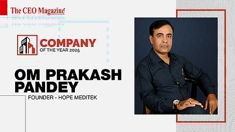 Om Prakash Pandey - Founder - Hope Meditek