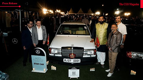 Rustomjee Group Partners with Mercedes-Benz India for a Celebration of Heritage and Craftsmanship at the Mercedes-Benz Classic Car Rally 2025