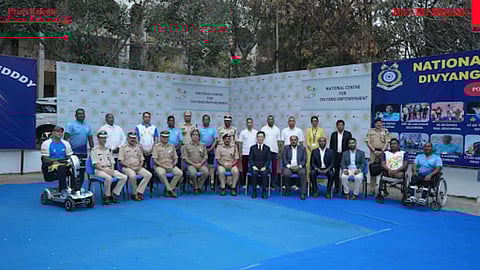 20 Customised Wheelchairs and Wheelchair-Accessible Bus has been donated to Divyangs of CRPF to support their efforts in para-sports pursuits after major service-related injuries.