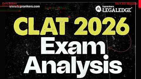 CLAT 2026 Exam Analysis by Shahnawaz Rayeen, CLAT Expert with 10+ Years of Experience – LegalEdge by Toprankers