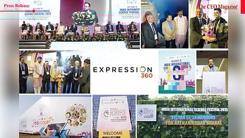 Expression 360 builds IISF 2025 end-to-end: a four-day, India-scale science festival delivered as one seamless experience in Panchkula