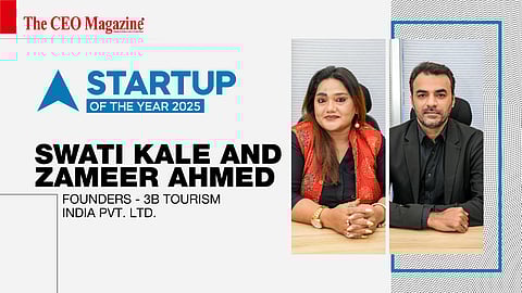 Swati Kale and Zameer Ahmed - Founders - 3B Tourism India Pvt. Ltd.
