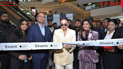 Swarn Bajaj, Founder & CEO, iNvent, Huma Qureshi, Pranati Bajaj, Director, iNvent